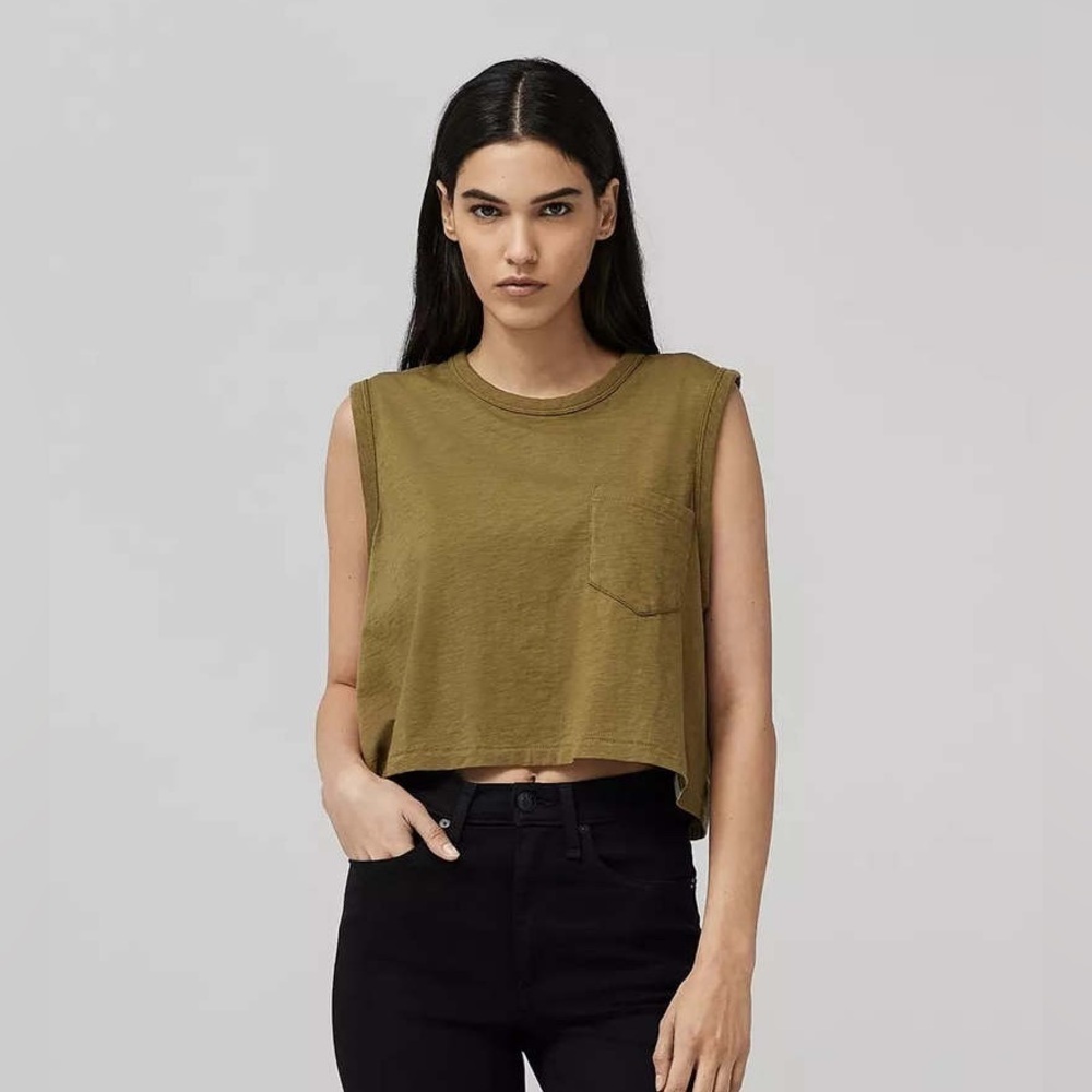 Rag & Bone Mini Slub Pocket Tank
